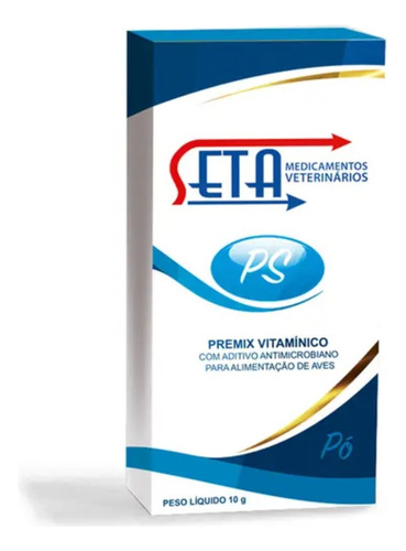 Seta Ps Suplemento Vitamínico Premix Para Passaros