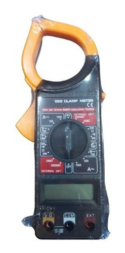 Pinza Digital Volt-amperométrica C/tester, Bateria Y Estuche