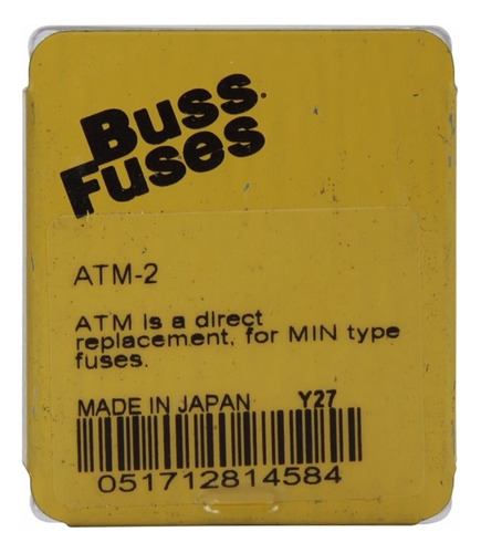 Fusible De Cuchilla Atm Gris Eaton 2a