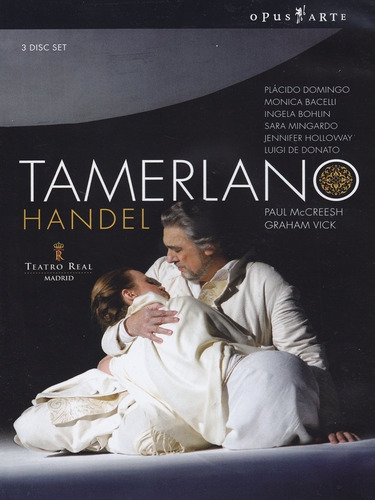 Handel - Tamerlano - Domingo Bacelli Mccreesh - 3 Dvds.