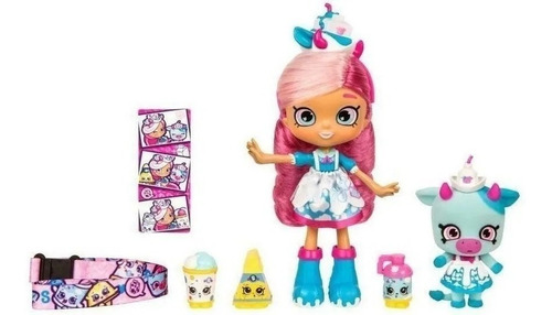 Shopkins Set Muñeca Shoppies Wild Style + Fig Int 56955 Orig