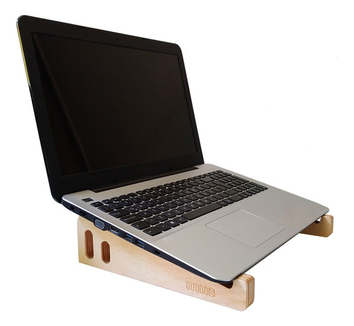 Soporte Base Para Notebook. Madera