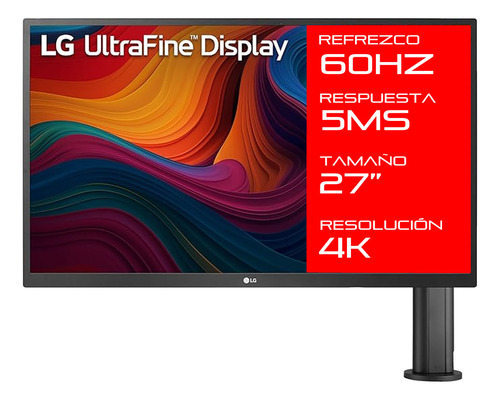 Monitor LG Ergo 27uk580-b 27 4k 60 Hz Freesync Hdmi Dp