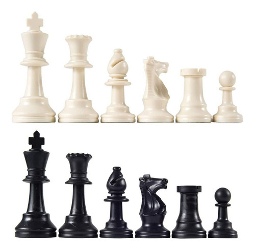 Ajedrez  Chess Juego De  Con Triple Peso Y Alfombril Fr80tb