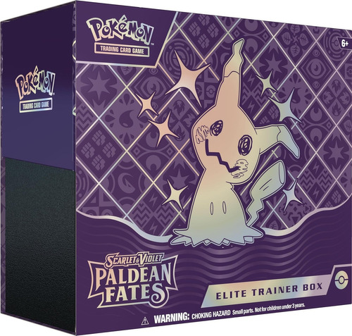 Pokémon Tcg Paldean Fates Elite Trainer Box Original