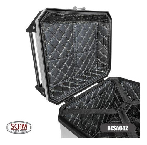 Bau Plastico Scam Besa042 Litros + Forro + Encosto + Base