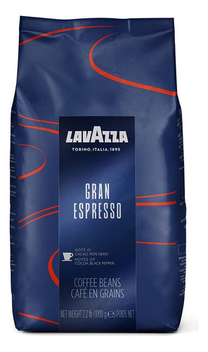 Lavazza Grand Espresso - Café En Grano Entero, 2.2 Libras .