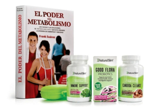 Candiseptic Kit +libro El Poder Del Metabolismo Frank Suarez