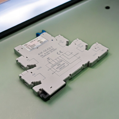 Kit 14x Rele Slim Acopladores A Relé 24vdc 6a / 1na/nf Hf41f