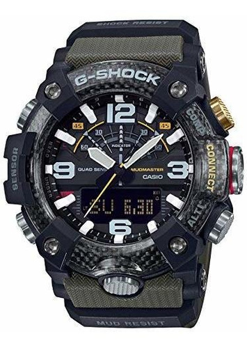 Casio Ggb1001a3 Master Of G Mudmaster Reloj Para Hombre Verd