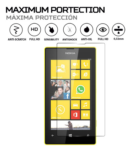 Protector Mica Pantalla Para Verykool Sl4500 Fusion