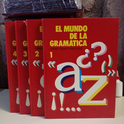 El Mundo De La Gramática Curso Teórico Práctico 4 Tomos (Usado)