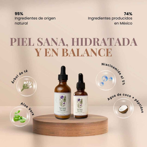 Sérum Niacinamida | Árbol De Té 30 Ml Mixta A Grasa Día/noche