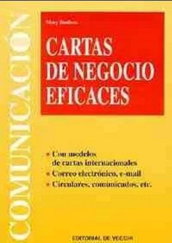 CARTAS DE NEGOCIO EFICACES, de BOSTICCO MARY. Editorial Vecchi, tapa blanda en español, 1900