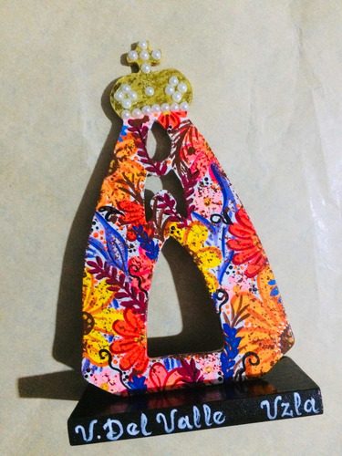Imagen 8 de 8 de Virgen Del Valle Siluetas Decorativas Mdf Recuerdos Souvenir