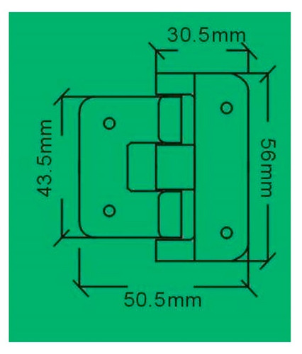 Bisagra Para Rack