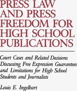 Libro Press Law And Press Freedom For High School Publica...