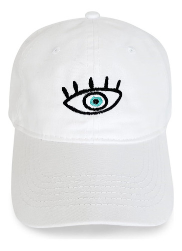 Gorra Bordada Evil Eye Para Adultos Para Uso Diario Third Ey