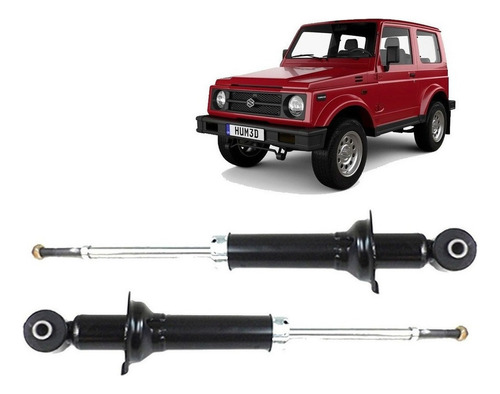 Par Amortiguadores Delanteros Para Suzuki Samurai Ii 1997-02