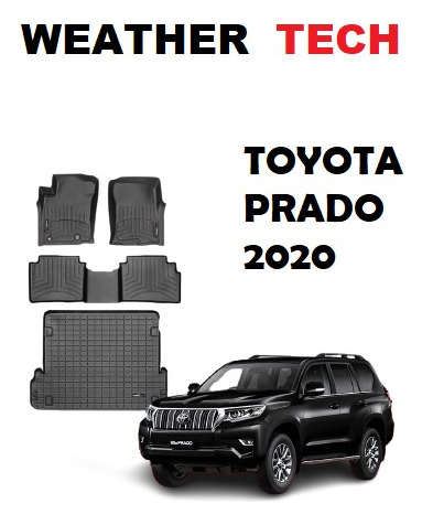 Alfombras Weather Tech Toyota Prado 2020