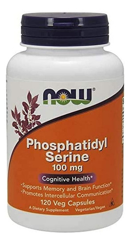 Now Foods | Phosphatidyl Serine | 100mg | 120 Veg Capsules