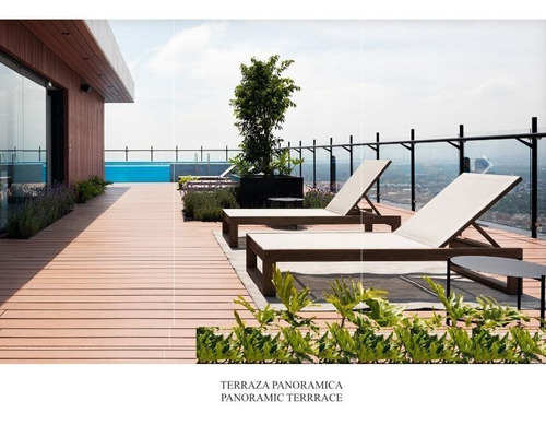 Condominio Con Gran Terraza De 93 M2 Techo Alto, Con Amenida