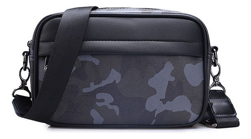 A Bandolera De Cuero De Los Hombres Crossbody Bolso De W