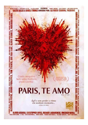 Dvd - Paris, Te Amo - ( Paris Je Taime ) Olivier Assayas