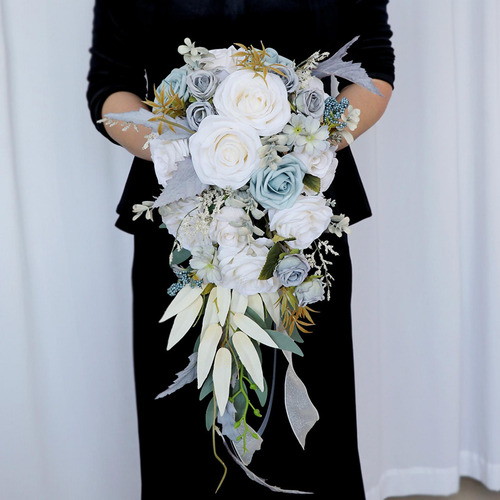 Ramo De Boda, Ramo De Flores Falsas, Estilo Bohemio,