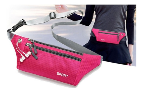 Imagen 5 de 5 de Riñonera Deportiva Impermeable Deportes Bici Running