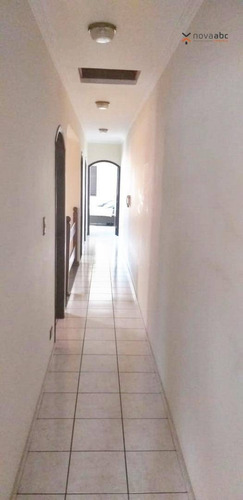 Sobrado Com 4 Dormitórios À Venda, 250 M² Por R$ 740.000 - Vila Camilópolis - Santo André/sp - So0394