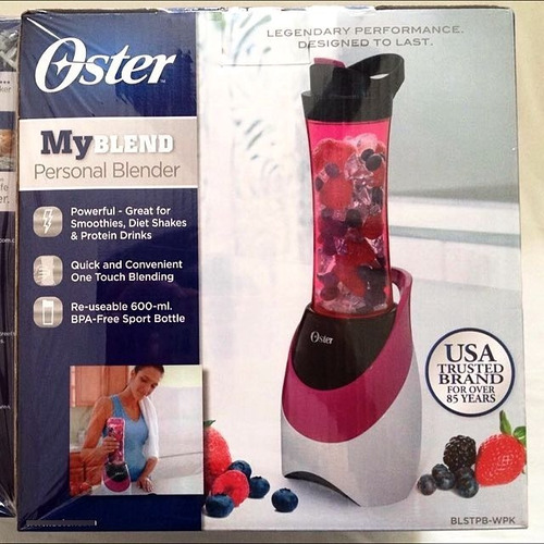 Imagen 3 de 4 de Oster Licuadora My Blend,travel Sport Bottle Azul Y Rosado