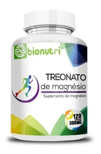 Suplemento Alimentar de Magnésio 120 Capsulas 100Mg Bionutri Sabor Natural