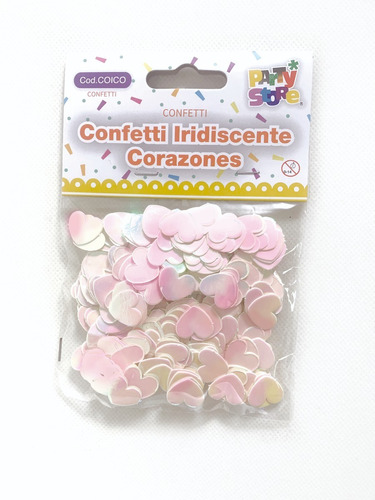 Confetti Para Globos Decoracion Iridiscente Varios Modelos 