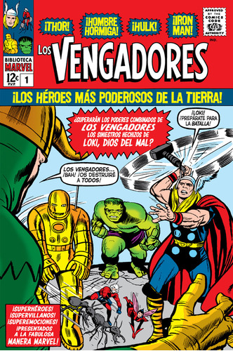 Biblioteca Marvel Los Vengadores 1. 1963-64: The Avengers 1-