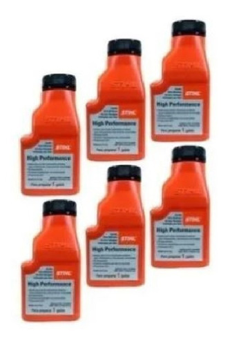 Aceite 2 Tiempos Stihl Para 5 Litros C/u, Paquete 6 Piezas