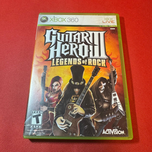 Guitar Hero Iii Legends Of Rock Xbox 360 Original