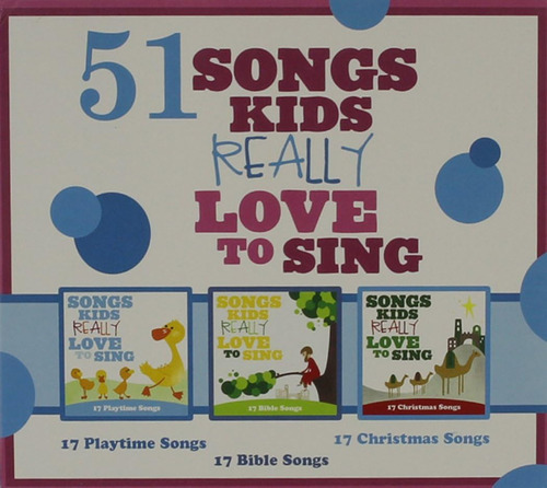 Cd: 51 Canciones Que A Los Niños Les Encanta Cantar [3 Cd]