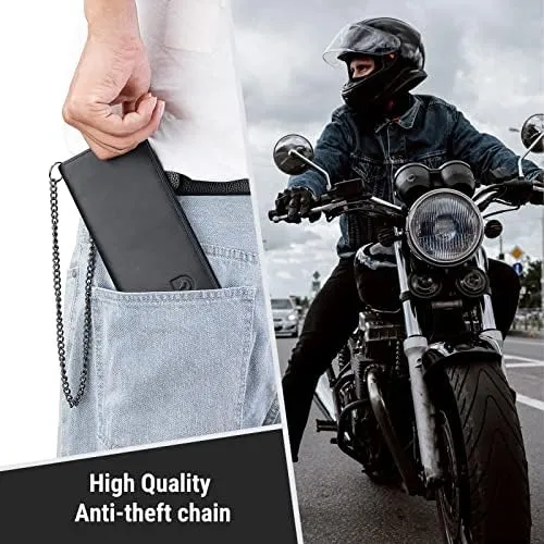 Billetera con cadena hombre hot sale