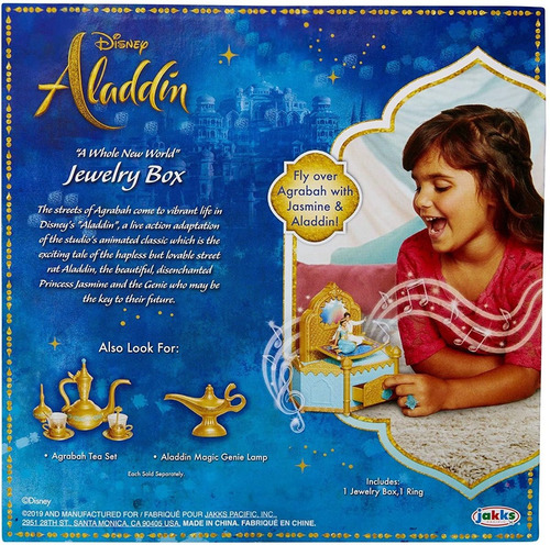 Aladdin Joyero Disney Original