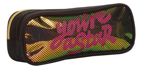 Estojo 2 Comp Capricho Candy Preto - Sestini Liso
