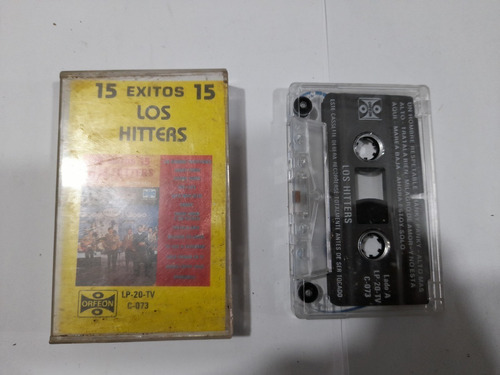 Cassette Los Hitters 15 Exitos En Formato Cassette