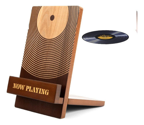 Soporte Para Discos De Vinilo Now Playing: Soporte Clásico