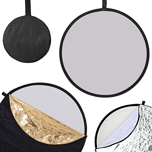 Imagem 3 de 3 de Rebatedor E Difusor Circular 5 Em 1 Com 110cm + Bolsa