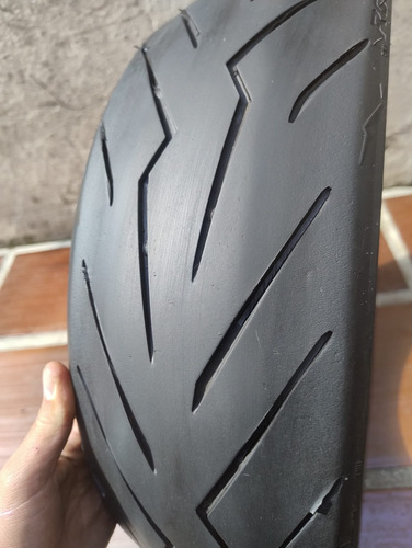Pneu Moto 150/60-17 Pirelli Diablo Rosso Iii Riscado Na P (Usado)
