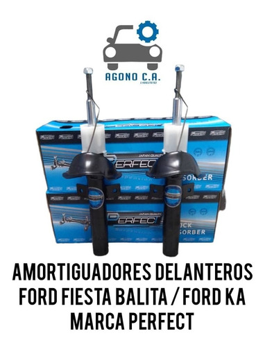 Amortiguadores Delanteros Ford Fiesta Balita - Ford Ka