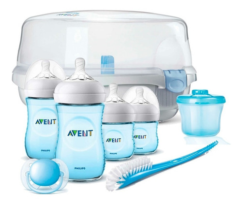 Biberones Natural Y Esterilizador Philips Avent 8pz