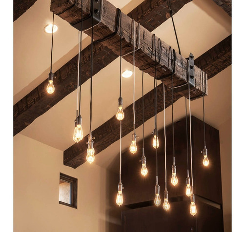 Imagen 7 de 10 de Bombillo Led Vintage Filamentos Tipo Edison Luz Calida 2700k