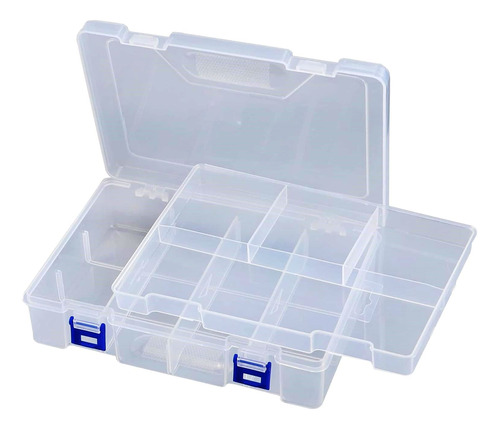 Caja Plástica Organizador 16 Celdas Grandes 2 Niveles