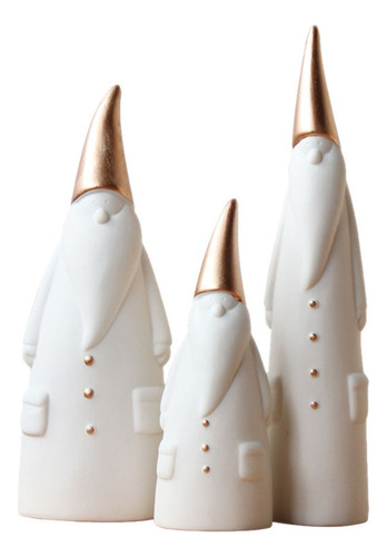 Divertido Adorno De Papá Noel Para Decoración De Figuras De